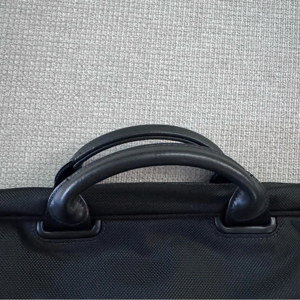 Tumi Black Men's Laptop Sleeve with handles